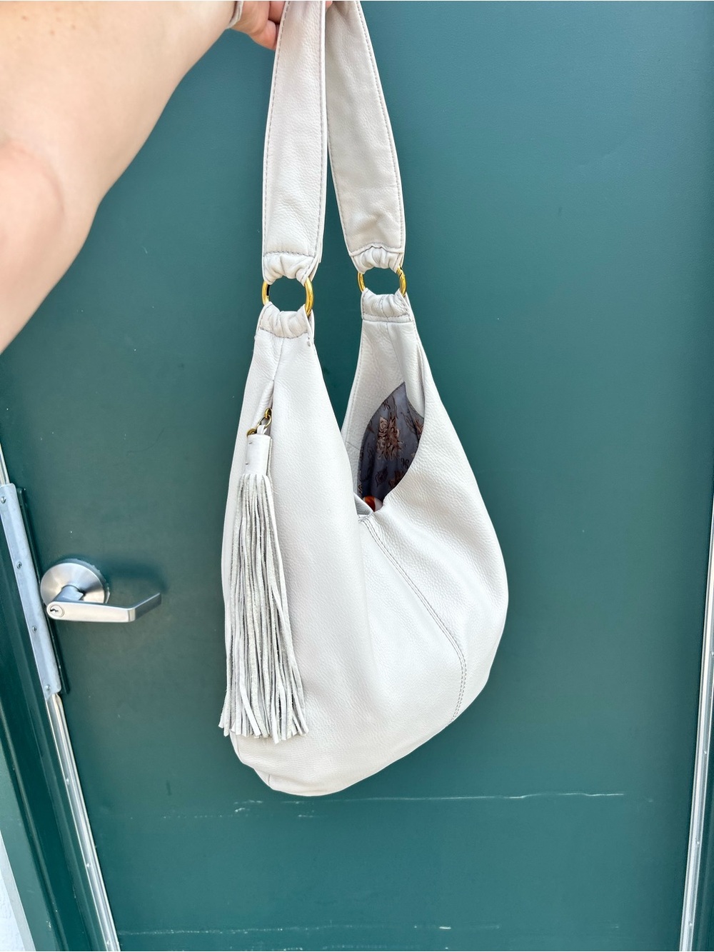Soft White Tassel Hobo Bag - Women's Shoulder Bag new